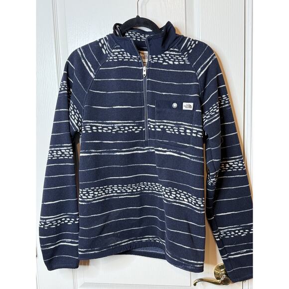 Mens The North Face Leo Gordon Lyon 2 1/2 Zip Jacket Black Fleece Sweater Size S - Picture 1 of 3